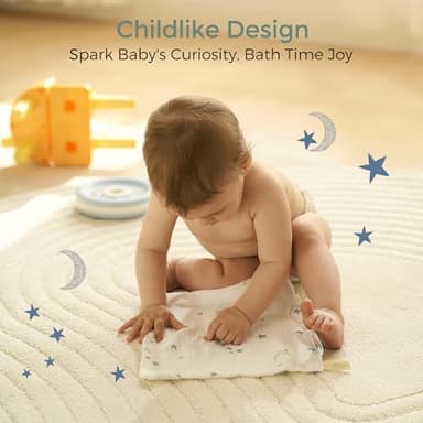 Momcozy Soft & Absorbent Baby Washcloths - 4 Layer Design| Medium Thickness| Premium Cotton for Newborns' Skin-Great for Bathing, Wiping & on-The-go Use, Shower Gift and Essential(5 Pack, 10x10 inch) - Image 6