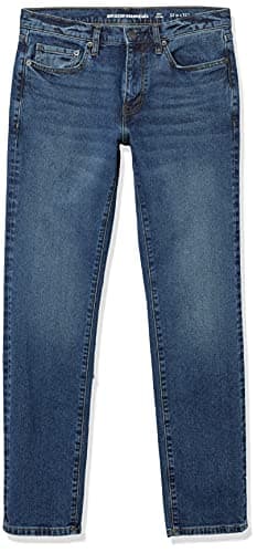 Amazon Essentials Men's Slim-Fit Jeans - Discontinued Colors, Vintage Wash, 31W x 34L - Image 8