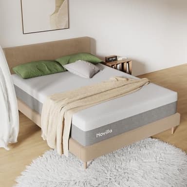 Novilla Full Size Mattress, 10 inch Full Gel Memory Foam Mattress for Cool Night & Pressure Relief, Medium Firm in a Box, Bliss - Image 2