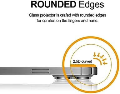 Supershieldz (2 Pack) (Privacy) Anti Spy Screen Protector Designed for iPhone 15 Pro (6.1 inch), Tempered Glass, Anti Scratch, Bubble Free - Image 3