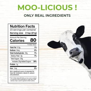 Sillycow Farms Hot Chocolate Mix Truffle Flavor | Vegan, Nut Free Certified Quality Cocoa Powder | Gluten-Free, Non-GMO & Dairy-Free | Reusable Packaging | 16.9 Oz Reusable Glass Bottle - Pack of 6 - Image 2