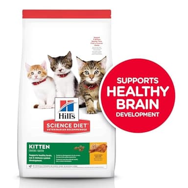 Hill's Science Diet Kitten, Kitten Premium Nutrition, Dry Cat Food, Chicken Recipe, 7 lb Bag - Image 10