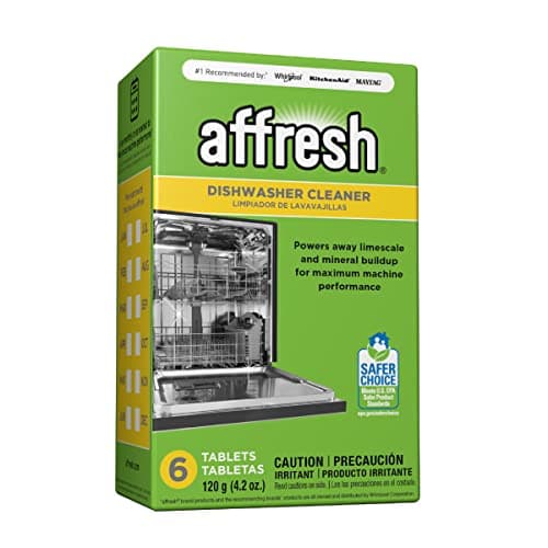 Affresh Dishwasher Cleaner, Helps Remove Limescale and Odor-Causing Residue, 6 Tablets - Image 1