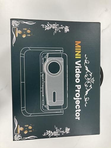 [360°Adjustable Stand] Mini Projector with WiFi and Bluetooth: Electric Focus & Auto Keystone 1080P 500 ANSI Bluetooth Projector, ONOAYO AY3 Portable Movie Phone Projector for Home Upgrade Black - Image 2