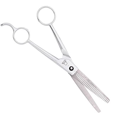 Top Performance Stainless Steel Shears — High-Performance Shears for Grooming Dogs - 29-Tooth Thinners, 7½" - Image 3