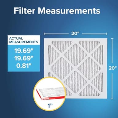 Filtrete 20x20x1 AC Furnace Air Filter, MERV 11, MPR 1000, Micro Allergen Defense, 3-Month Pleated 1-Inch Electrostatic Air Cleaning Filter, 4 Pack (Actual Size 19.69 x 19.69 x 0.81 in) - Image 2