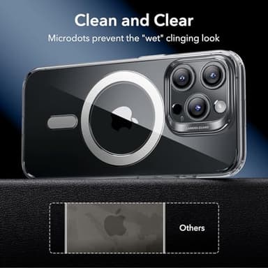 ESR for iPhone 15 Pro Max Case, Compatible with MagSafe, Military-Grade Protection, Resists Yellowing and Scratches, Magnetic Phone Case for iPhone 15 Pro Max, Zero Series, Clear - Image 8