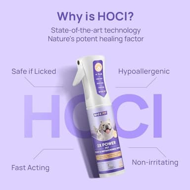 HICC PET Hot Spot Treatment Spray for Dogs & Cats, 2X Strength for Dog Wound Care, Dog Itch Relief Spray for Alleviate Dry Itchy Skin, Allergies, Inflammation, Dog Skin Irritation Treatment, 10 fl oz - Image 6