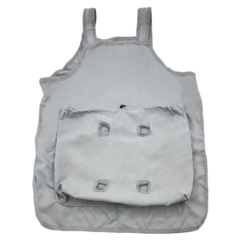 OldSerenWay Pet Carrier Apron with Holes, Hands-Free Shoulder Sling Cat Hugging Carrying Holding Suit with Adjustable Sleeping Bag for Avoiding Hair Sticking - Image 1
