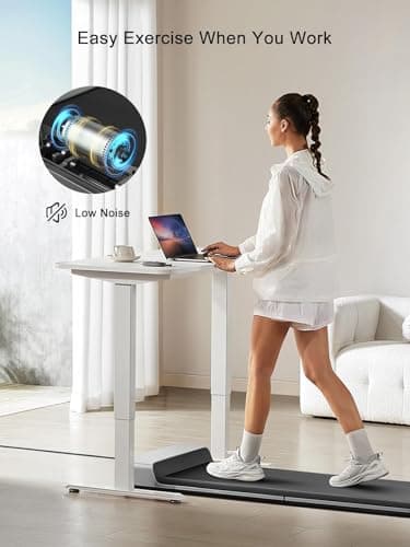 WALKINGPAD P1 Foldable Walking Pad Treadmill for Home Office, Under Desk Treadmill with Adaptive Speed Control, Compact Design for Small Spaces, No Assembly Needed - Image 4