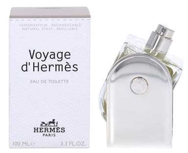 Hermes Voyage D'Hermes Eau-de-toilette Refillable Spray for Unisex, 3.30-Ounce - Image 1