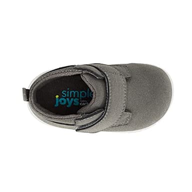 Simple Joys by Carter's Girls London First Walker Shoe, Grey - Image 4