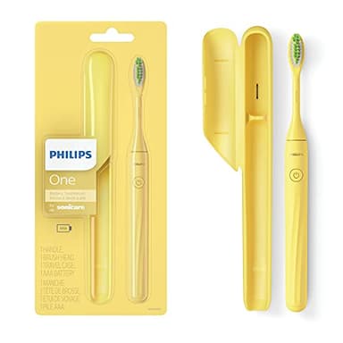 Philips Sonicare Battery Toothbrush, Mango Yellow, HY1100/02 - Image 1