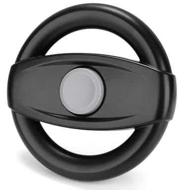Accmor Stroller Steering Wheel Toy, Pretend Driving Simulated Steering Wheel for Baby Stroller Shopping Carts, Universal Detachable Funny Stroller Toy Attachment Accessories - Image 2