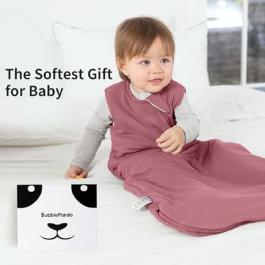 BubblePanda Rayon Made from Bamboo Sleep Sack 2t-3t Supersoft Toddler Sleeping Sack 24-36 Months 1.0 Tog Breathable Baby Wearable Blanket with 2-Way Zipper Unisex Sleeping Bag for Babies - Image 7