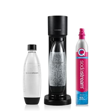 SodaStream Gaia Sparkling Water Maker, Black - Image 1