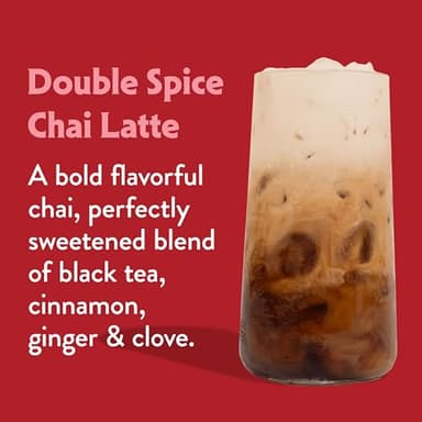 STASH Double Spice Chai Latte - Dairy Free Plant Based Tea Concentrate - Caffeinated - 32 fl oz, 5 Servings (Pack of 6) - Image 4