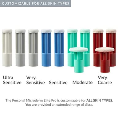 PMD Personal Microderm Elite Pro - At-Home Microdermabrasion Machine with Kit for Face and Body - Exfoliating Crystals and Vacuum Suction for Fresh and Radiant Skin - Three Speed and Suction Options - Image 7