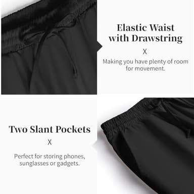 COOFANDY Men's Cotton Linen Sets 2 Piece Casual Navy Blue Henley Shirt Short Sleeve Beach pants with Pockets Outfits - Image 6