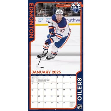 TURNER SPORTS NHL Elite 2025 12x12 Wall Calendar (25998011972) - Image 3
