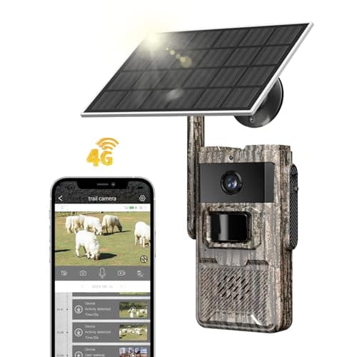 TKENPRO Trail Camera Unlimited Data Plan Cellular Trail Cameras 2K Live Feed - Image 1