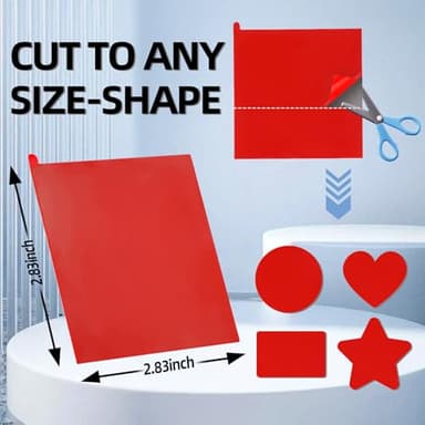 6Pcs Heavy Duty Dash Cam Mounting Tape - Ultra Heat Resistant Double-Sided Adhesive Pads for Windshield, Dashboard, GPS & Camera Holders | 60% Stronger Than Foam Tapes, Weatherproof & Customizable - Image 7