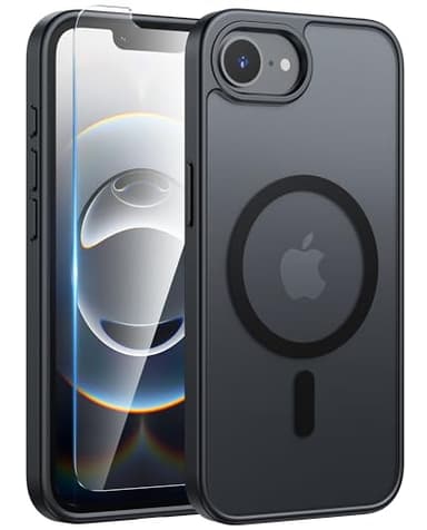 FNTCASE for iPhone 16e Phone Case: iPhone 16E 2025 Magnetic Matte Military Grade Drop Protection Phone Cover | Slim Anti-Slip Durable Shockproof Cases - Image 1