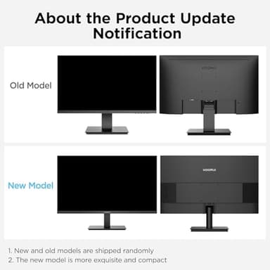 KOORUI 22 Inch Computer Monitor Full HD 1080P 100Hz PC Gaming Screen VA Panel Ultra-Slim Display 3000:1 Contrast Ratio with Adpitive Sync (HDMI/VGA/VESA Compatible 100x100mm/Audio Out), Tilt, Black - Image 8
