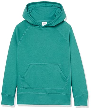 Amazon Essentials Toddler Girls' Pullover Hoodie Sweatshirt, Teal Blue, 3T - Image 2