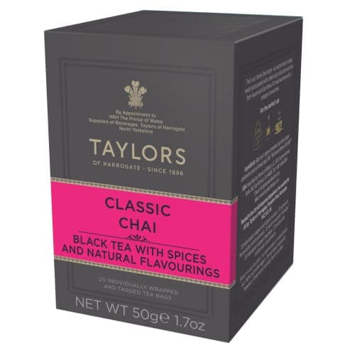 Taylors of Harrogate Classic Chai Tea, 20 Teabags (Pack of 1) - Image 1