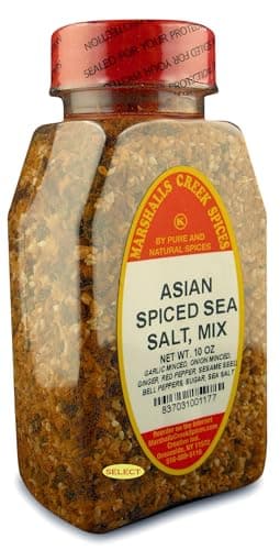Marshalls Creek Spices, Select LOW SALT, ASIAN SPICED SEA SALT MIX 10 ounces - Image 1