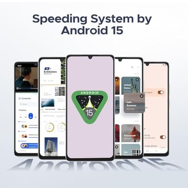 DOOGEE Note 58 Unlocked Cell Phone,Android 15 Smartphone with 32GB+128GB/2TB TF Expand,6250mAh Battery, 6.75"HD+ 90Hz Cellphone,4G Dual SIM Mobile Smart Phones, Widevine L1/NFC/OTG/Face Unlock,Natural - Image 2