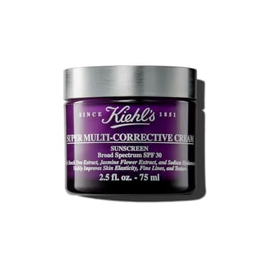 Kiehl's Super Multi-Corrective Cream SPF 30, Anti-aging Face Moisturizer for All Skin Types, UV Sunscreen Protection, Reduces Fine Lines & Wrinkles, Firms Skin, Improves Skin Texture - 2.5 fl oz - Image 1
