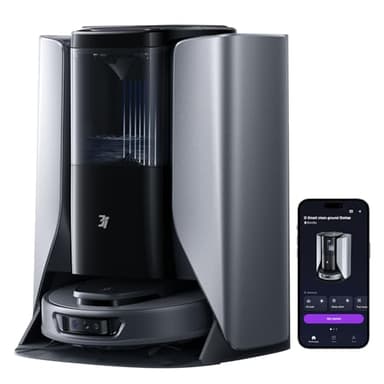 3i S10 Ultra Robot Vacuum and Mop with WaterRecycle System, 13000Pa Suction, Self-Cleaning Extendable Roller Mop, Auto Mop Washing & Drying, Self-Emptying & Refilling, Ai Obstacle Avoidance - Image 1