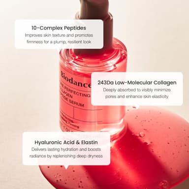 BIODANCE Pore Perfecting Collagen Peptide Serum, Skin Firming & Radiance Boost, Plumping, Pore Care, Makeup Prep Serum for All Skin Types, Korean Skincare, Stocking Stuffers | 1.01 fl.oz x 1 ea - Image 6