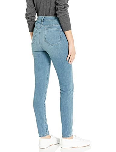 Amazon Essentials Skinny Jeans for Women (Stretchy), Light Blue Bleach, Size 4 - Image 5