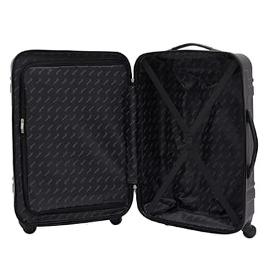 Wrangler Venture Luggage and Travel Set, Black, 7-Piece Set - Image 4
