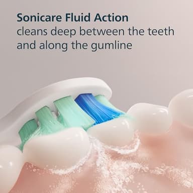 Philips Sonicare C2 Plaque Control - Genuine Replacement Electric Toothbrush Heads, White, 4 Pack One Year Supply, HX9024/65 - Image 4