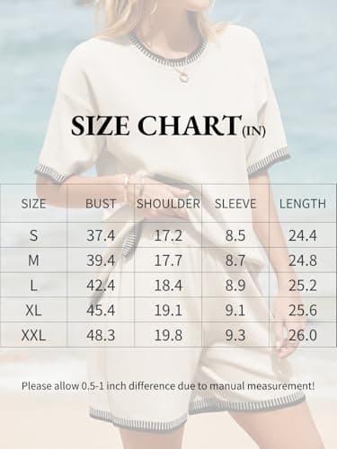Zeagoo Sweater for Women Floral Print Summer Short Sleeve Shirts Pink Tunic Tops Color Block Comfy Loose Tops Going Out Blouses - Image 6