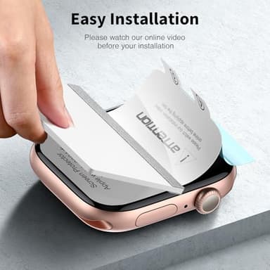 LK 6 Pack for Apple Watch Series 11/ Series 10 Screen Protector 42mm - Anti-Scratch, Self-Healing Soft TPU Screen Protector for Apple Watch 42mm, Bubble Free, HD Transparent, Touch Sensitive - Image 7