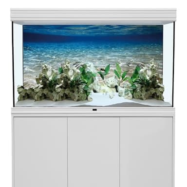 AWERT 36x18 inches Ocean Floor Aquarium Background Underwater Fish Tank Background Undersea Theme Aquarium Background - Image 5