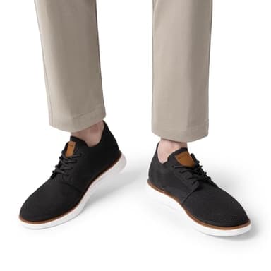 Bruno Marc Men's CoolFlex Breeze Mesh Sneakers Oxfords Lace-Up Lightweight Casual Walking Shoes,Size 11,01 Black,Grand - Image 5