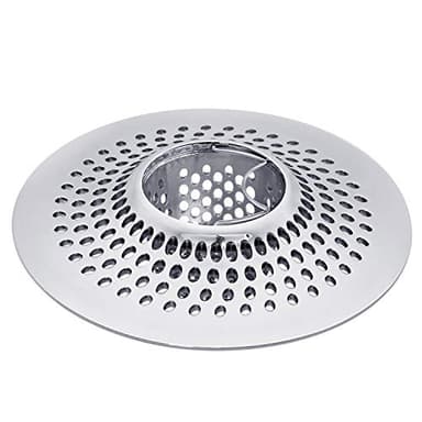 LEKEYE Drain Hair Catcher/Bathtub Shower Drain Hair Trap/Strainer Stainless Steel Drain Protector(Patented Product) - Image 1