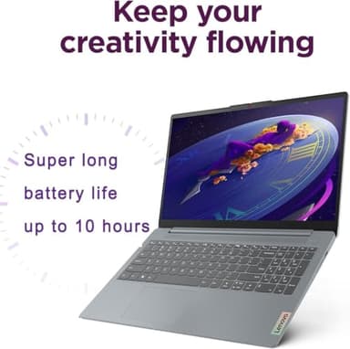 Lenovo Ideapad Laptop, 15.6" Touchscreen FHD Computer, Intel 6-Core Processor (Beat i5-1155G7), 40GB DDR4 RAM, 1TB PCIe SSD, WiFi 6, Type-C, HDMI, Cloud Grey, Windows 11 Pro S, BEF-ectoy USB C Hub - Image 4
