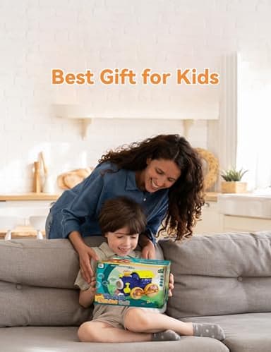 Bubble Machine,Bubble Blower Maker,Bubble Lawn Mower for Toddlers,Bubble Music Train with Light,Summer Outdoor Push Backyard Toys for 1-8 Ages,Christmas Birthday Gifts for Preschool Boys Girls (Blue) - Image 2