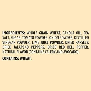 Triscuit Avocado, Cilantro & Lime Whole Grain Wheat Crackers, Lunch Snacks, Bulk Snack Crackers, 6 - 8.5 oz Boxes - Image 3