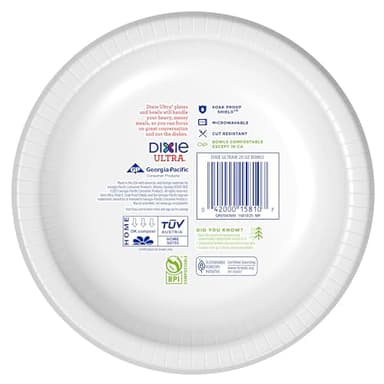 Dixie Ultra, Large Paper Bowls, 20 Oz, 56 Count, Microwave Safe, Compostable, Disposable Bowls Great For Breakfast, Lunch, And Dinner Meals - Image 6