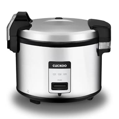 CUCKOO Commercial Rice Cooker & Warmer, Extra Large Rice Cooker 30-Cup Uncooked / 60-Cup Cooked, Professional Industrial Grain Cooker with Large Capacity, Easy One-Touch Operation, Silver (CR-3032) - Image 1
