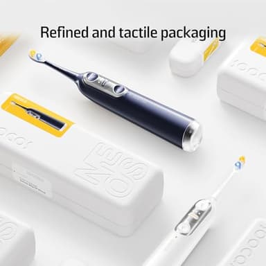 Soocas NEOS II - Sonic Electric Toothbrush and Water Flosser, Cordless Oral Irrigator, Electric Toothbrush for Adults, Portable Water Flosser, Superior Plaque Removal, Dark Violet - Image 9