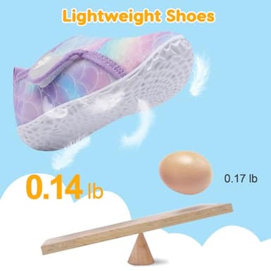 FEETCITY Kids Barefoot Water Shoes Beach Aqua Socks Quick Dry Outdoor Sport Swim for Baby Boys Girls - Image 4